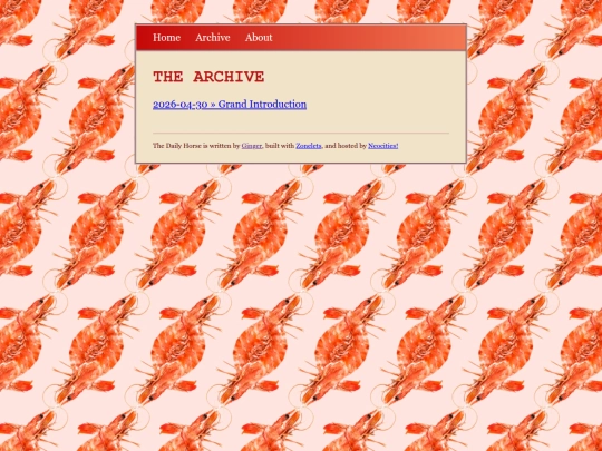 archive screenshot