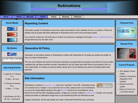 Site-Info screenshot