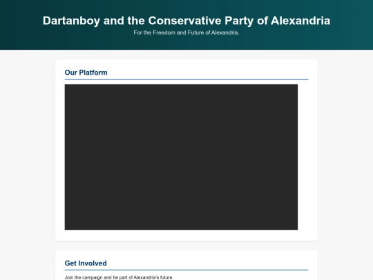 platform screenshot