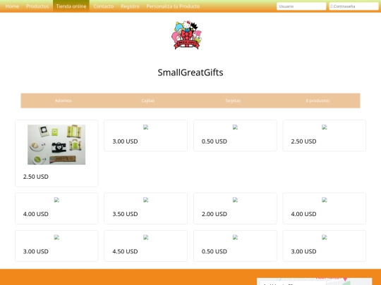 tienda screenshot