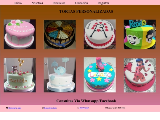 productos screenshot