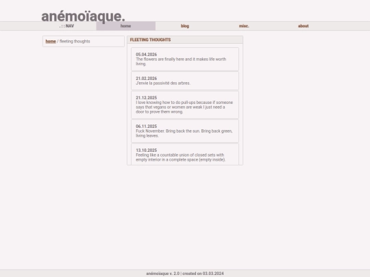 thoughts screenshot
