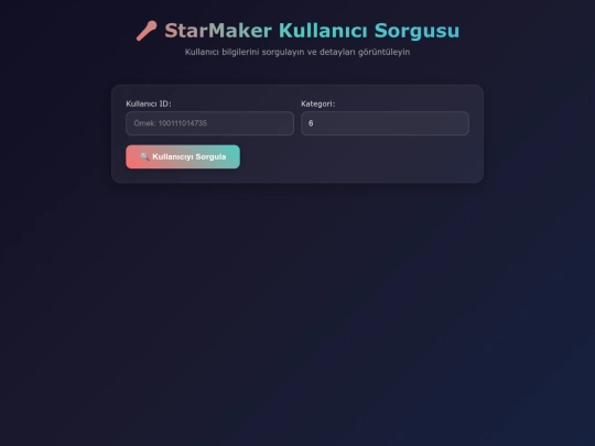 starmaker/info screenshot