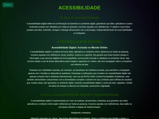 ACESSIBILIDADE screenshot
