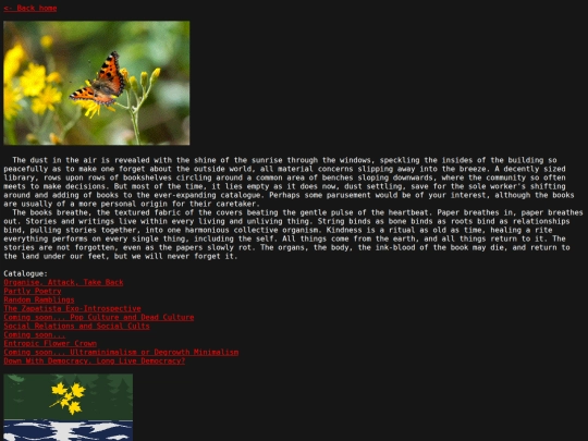 library screenshot