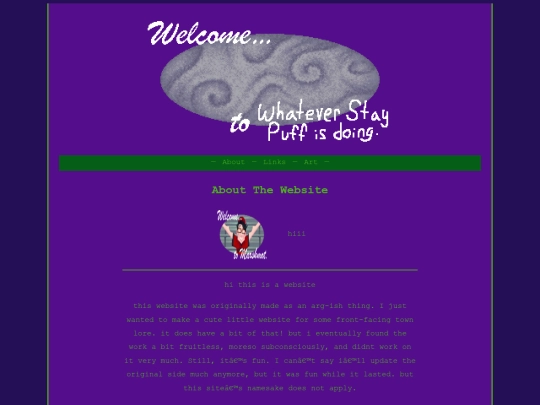 myweb screenshot