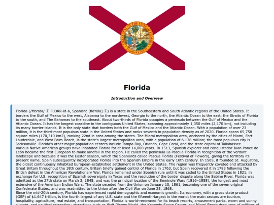 Florida screenshot
