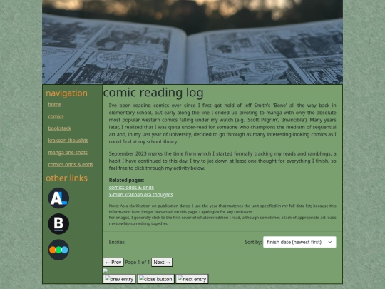 comics screenshot