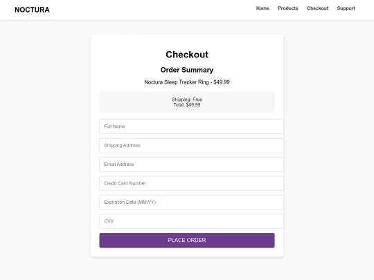 checkout screenshot