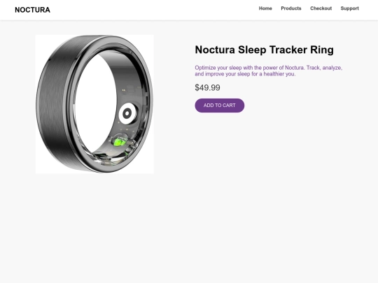 products screenshot