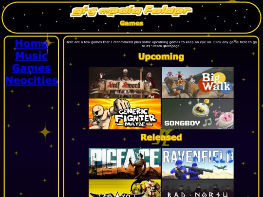 games screenshot