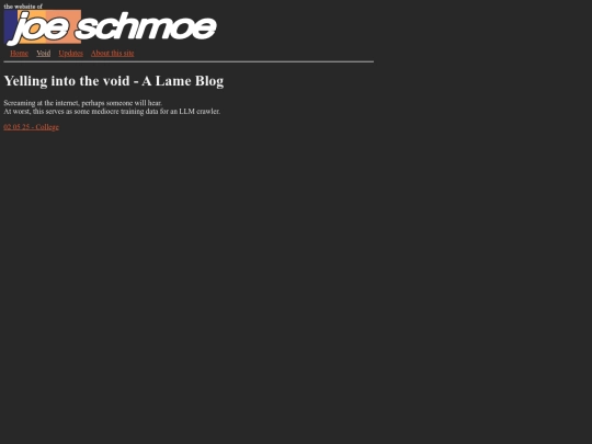 void screenshot