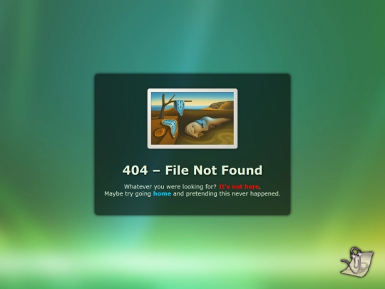 not_found screenshot