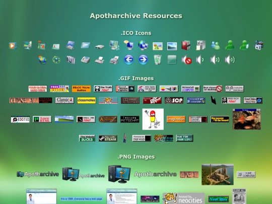 resources screenshot