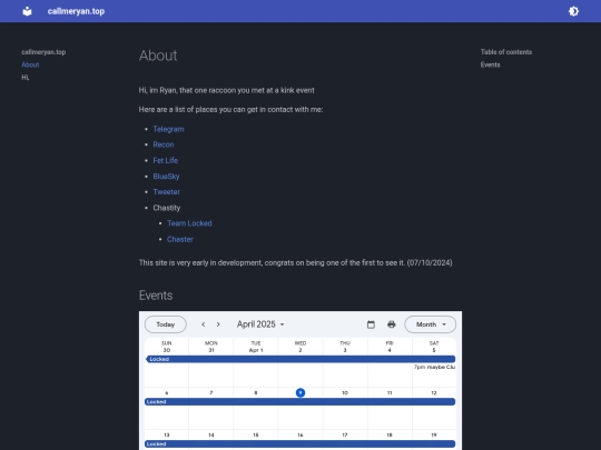index screenshot
