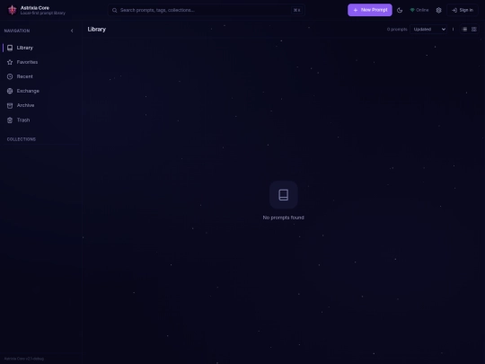 projects/astrixiacore/404 screenshot