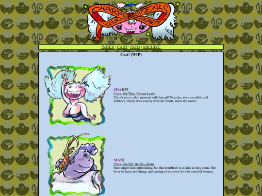 sharpi/characters screenshot