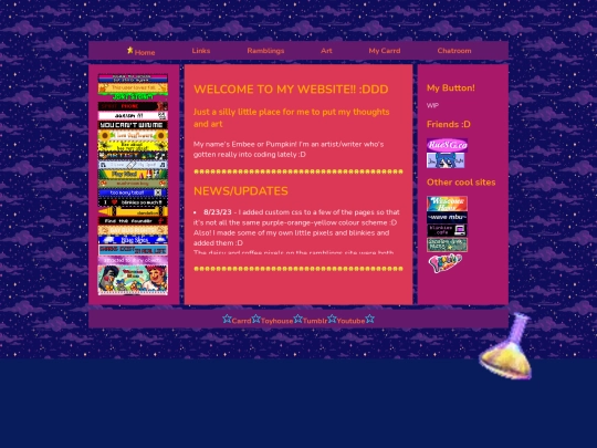 old_site screenshot
