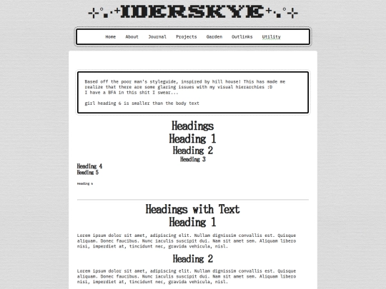 utility/styleguide screenshot