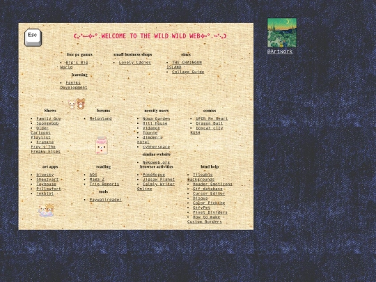 wildweb screenshot