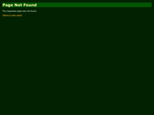 not_found screenshot