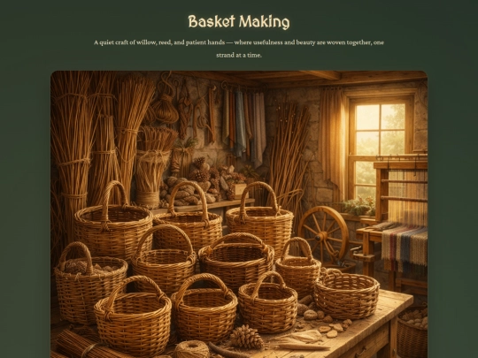 basket-making screenshot