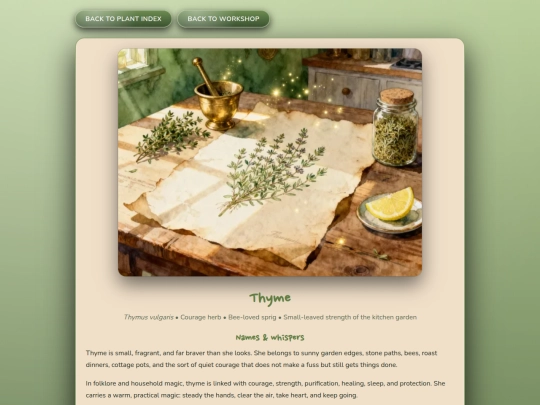 herb_thyme screenshot