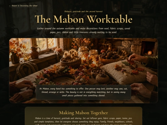 making-mabon screenshot