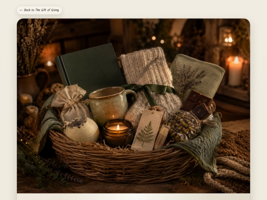 quiet-evening-hamper screenshot