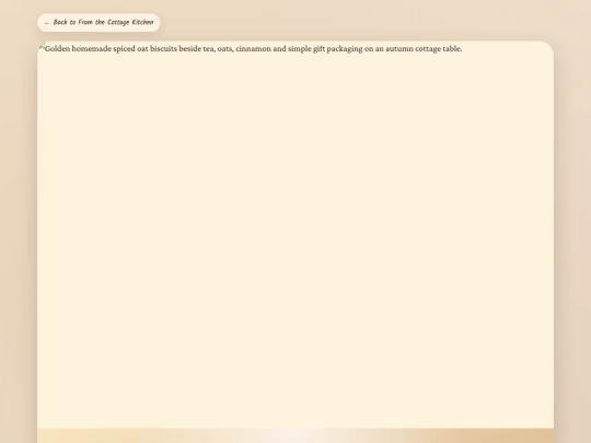 spiced-oat-biscuits screenshot