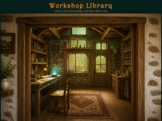 workshop-library screenshot