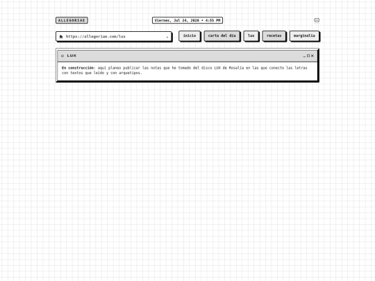 html/lux screenshot