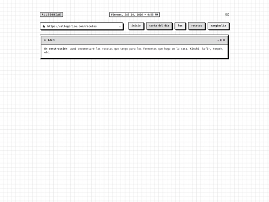 html/recetas screenshot