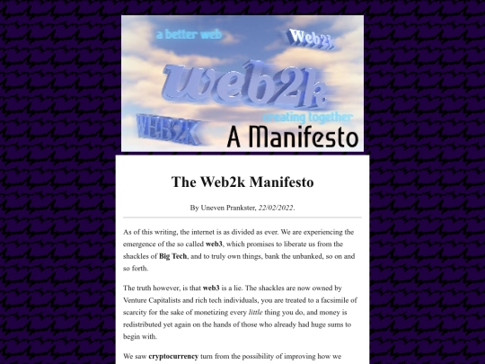 web2k screenshot