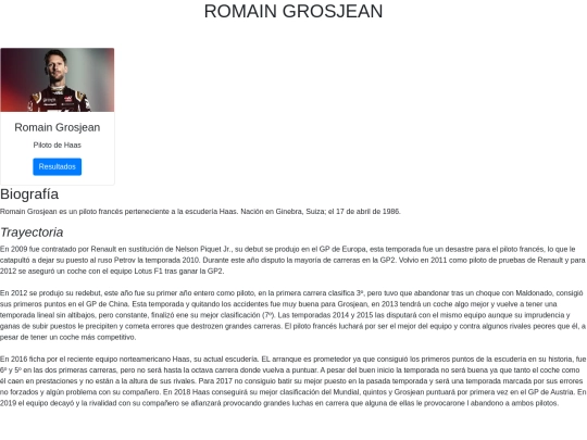 Proyecto/grosjean screenshot