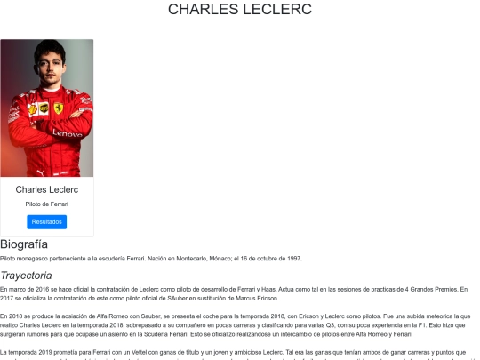 Proyecto/leclerc screenshot