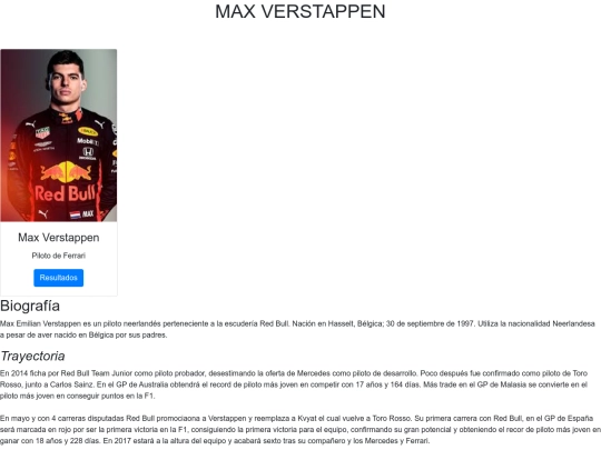 Proyecto/verstappen screenshot
