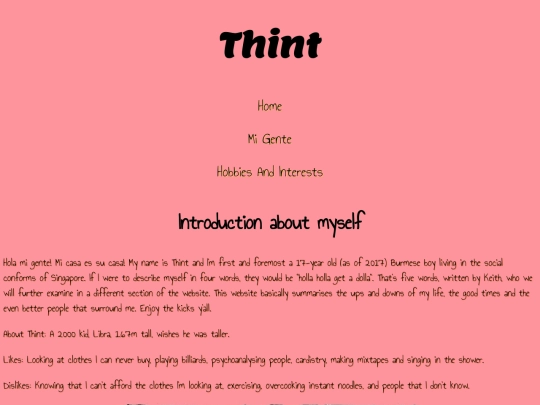 index screenshot