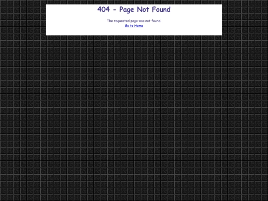 not_found screenshot