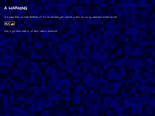 blackspace/warning screenshot