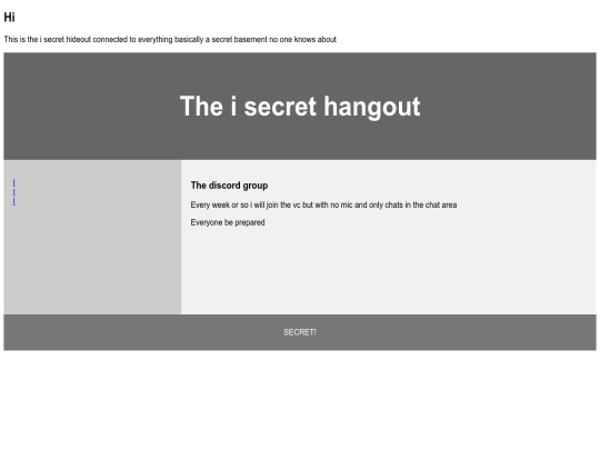 Secrethideout screenshot