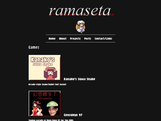 projects screenshot