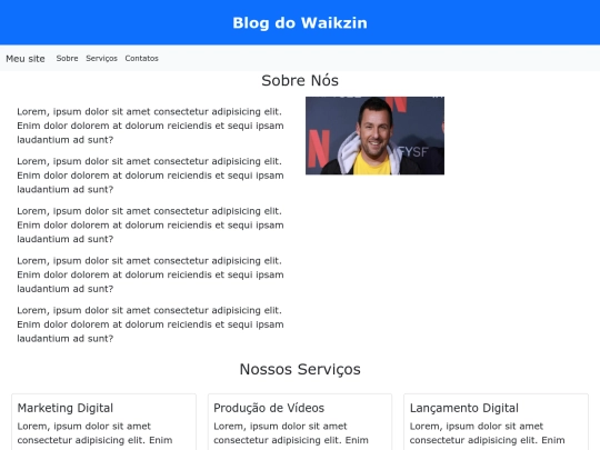 Bootstrap screenshot