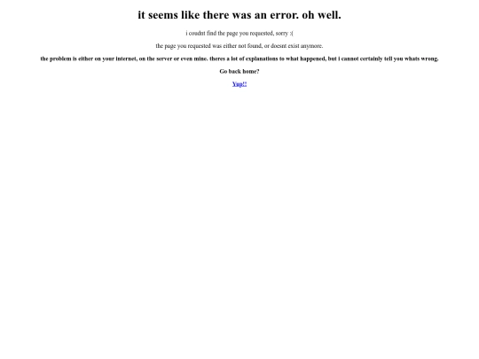 not_found screenshot