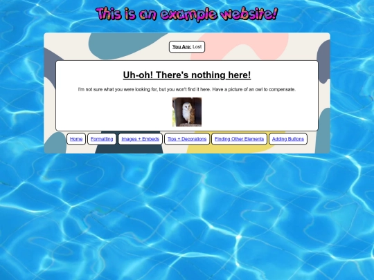 not_found screenshot