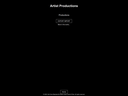 ArtistProductions screenshot