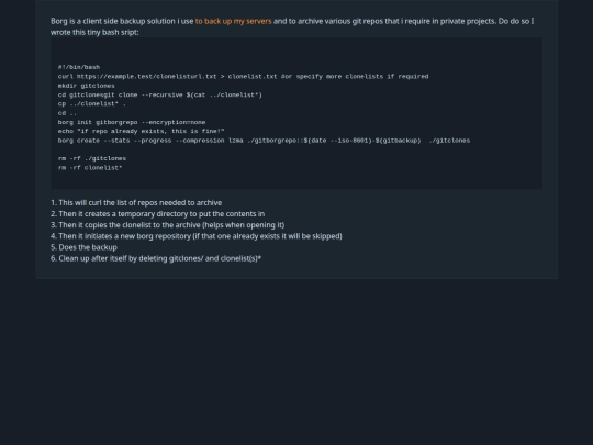 blog/borg screenshot