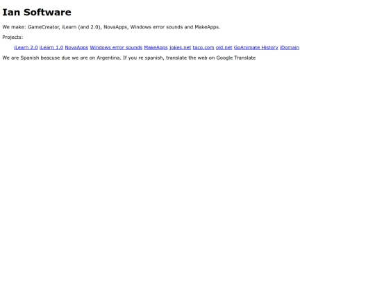 index screenshot