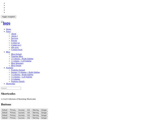 triangle/triangle/template/multicolor/shortcodes screenshot