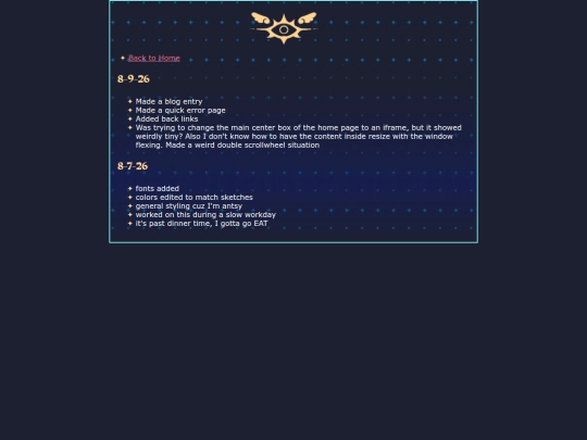 devlog screenshot